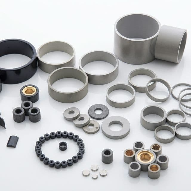 Bonded magnet product family and sample shapes