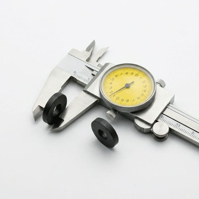 Precision bonded ring magnet measurement for compact drive geometry