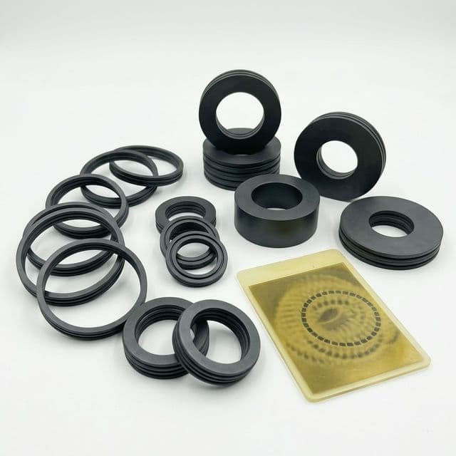 Bonded NdFeB ring magnet collection for motor programs